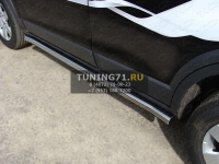 Защита задняя (уголки) 60,3 мм Chevrolet Captiva 2013